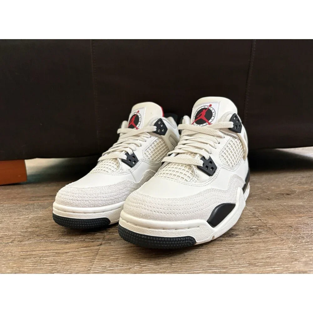 Nike Air Jordan 4 Retro Flight Club Sz 6Y White B Grade IM4026-100